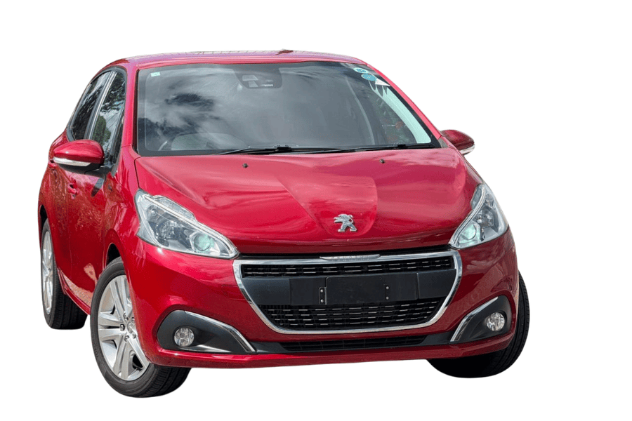 2019 Peugeot 208 Wine Red hatchback