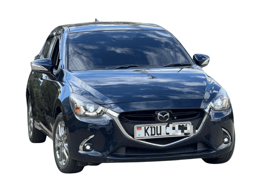 2019 Mazda Demio Diesel Fully Loaded Blue KDU